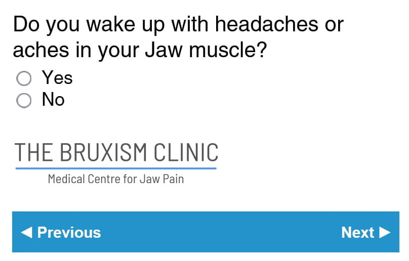 Bruxism Questionnaire